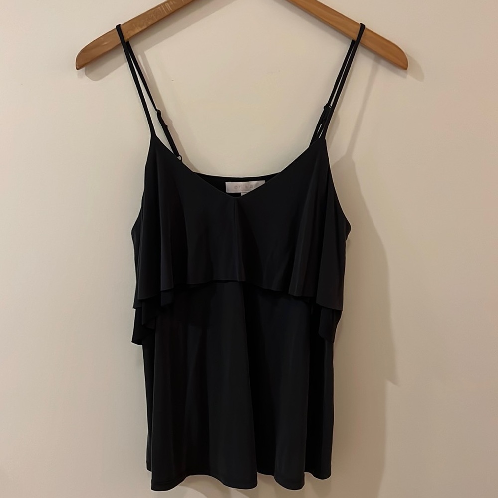 Eri + Ali navy blue tank top- Small